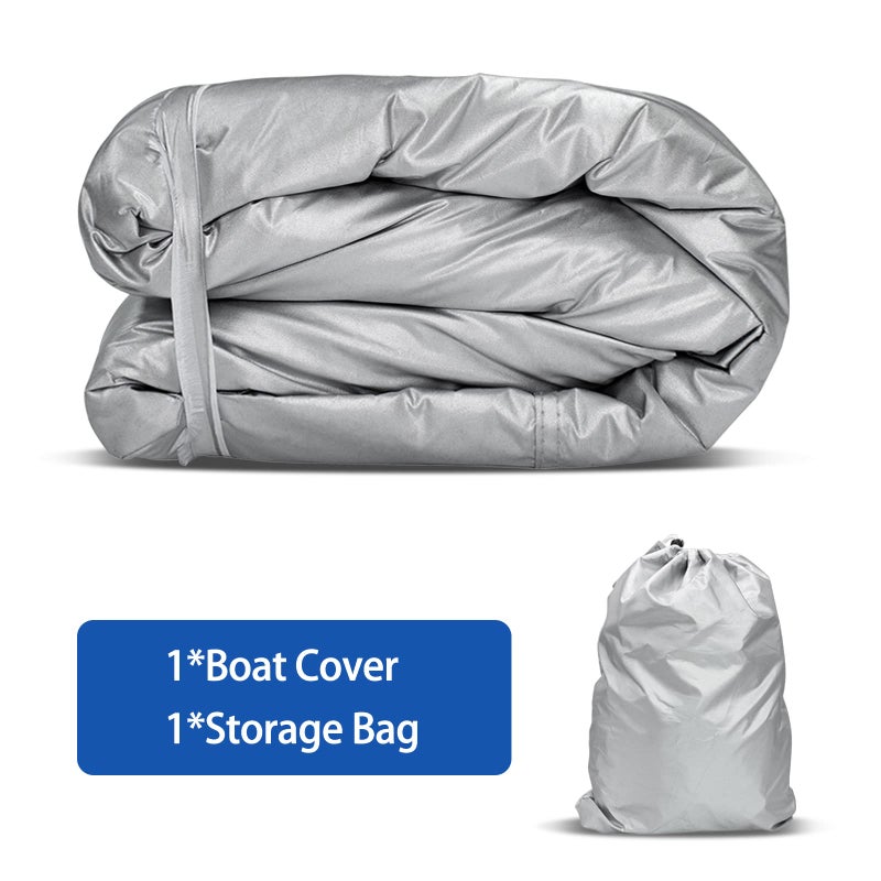 iCOVER Pedal Boat Cover, Fits 3 or 5 Person Paddle Boats Water Proof Heavy Duty Paddles Covers, Grey - Image 5